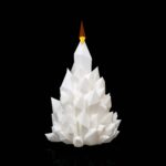 Tischlampe „Kristall Tannenbaum“ – 3D-Druck Made in Germany | Teelichthalter