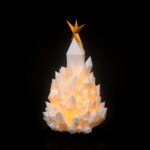 Tischlampe „Kristall Tannenbaum“ – 3D-Druck Made in Germany | Teelichthalter