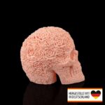 Totenkopf mit Rosen - Einzigartiges Kunstwerk für Dein Zuhause