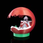 Weihnachten LED Teelicht „Winterdorf“ – 3D-Druck Made in Germany | Tischlampe