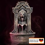 Backflow Räucherkegel Löwenkopf Brunnen | 3D-Druck Made in Germany