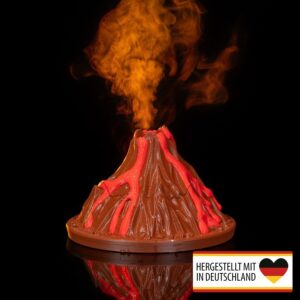 Luftbefeuchter Vulkan - Premium 3D-Druck aus nachhaltigem PLA Material