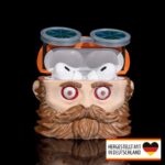 AirPods Case Hipster | Lustige 3D-Hülle Made in Germany