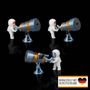 Astronom Nachtlicht als Astronautenfigur im 3D-Druck, Made in Germany