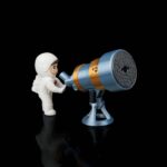 Nachtlicht Stehlampe „Astronom“ – 3D-Druck in Germany