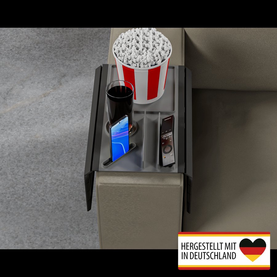 Praktischer Organizer für die Couch aus nachhaltigem PLA