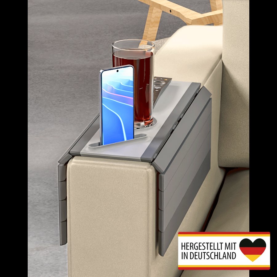 Organizer für die Couch aus nachhaltigem PLA im 3D-Druck