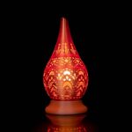 Tischlampe „Orient Tropfen“ – 3D-Druck Made in Germany | Orient Tischlampe