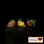 Pflanztopf 3er Set Katzen - Kreatives Deko-Highlight