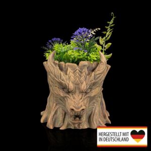 Dekorativer Pflanztopf in Drachenform für Pflanzenliebhaber