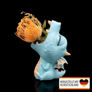 Magischer Pflanztopf in Drachenform als dekorativer Blickfang