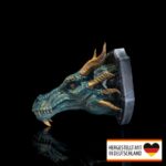 Wanddeko Wasserdrachen Trophäe - Mystischer Blickfang für Dein Zuhause