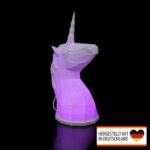 Poly Tischlampe „Einhorn“ – 3D-Druck aus Deutschland