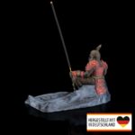 Räucherstäbchenhalter Affenkrieger - Handbemaltes Kunstwerk