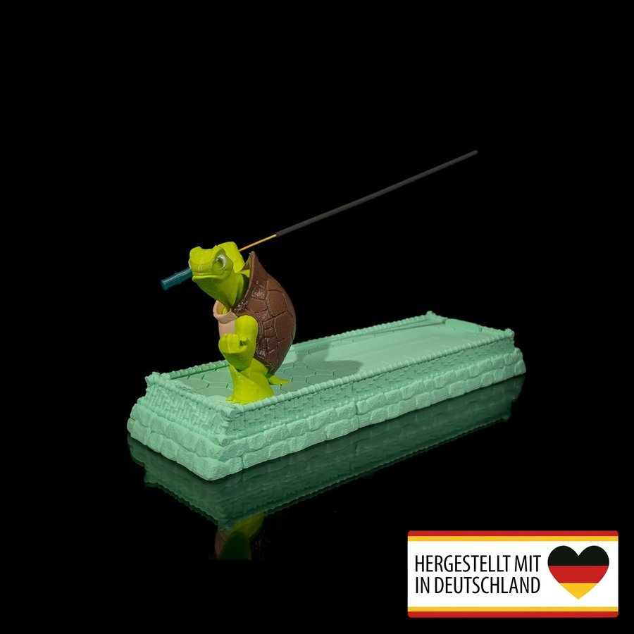 Räucherstäbchenhalter Ninja Schildkröte - Mystischer Duftgenuss
