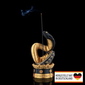 Eleganter Räucherstäbchenhalter in Schlangenform aus PLA