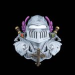 Wandlampe „Ritter“ – 3D-Druck Made in Germany