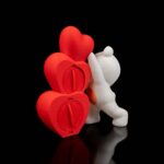 Valentinstag Geschenk Herz Lampe Bär – I love you – 3D Druck Made in Germany