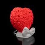 Tischlampe „Herzrosen“ – 3D-Druck Made in Germany | Rosen Herz Lampe