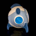 Kinderzimmerlampen Nachtlicht Stehlampe „Raumschiff“ – 3D-Druck in Germany