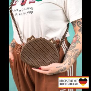 Stilvolle Tasche im Mops-Design aus PLA mit 20cm Breite