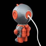 Kinderzimmerlampen Nachtlicht Stehlampe „Taucher“ – 3D-Druck in Germany