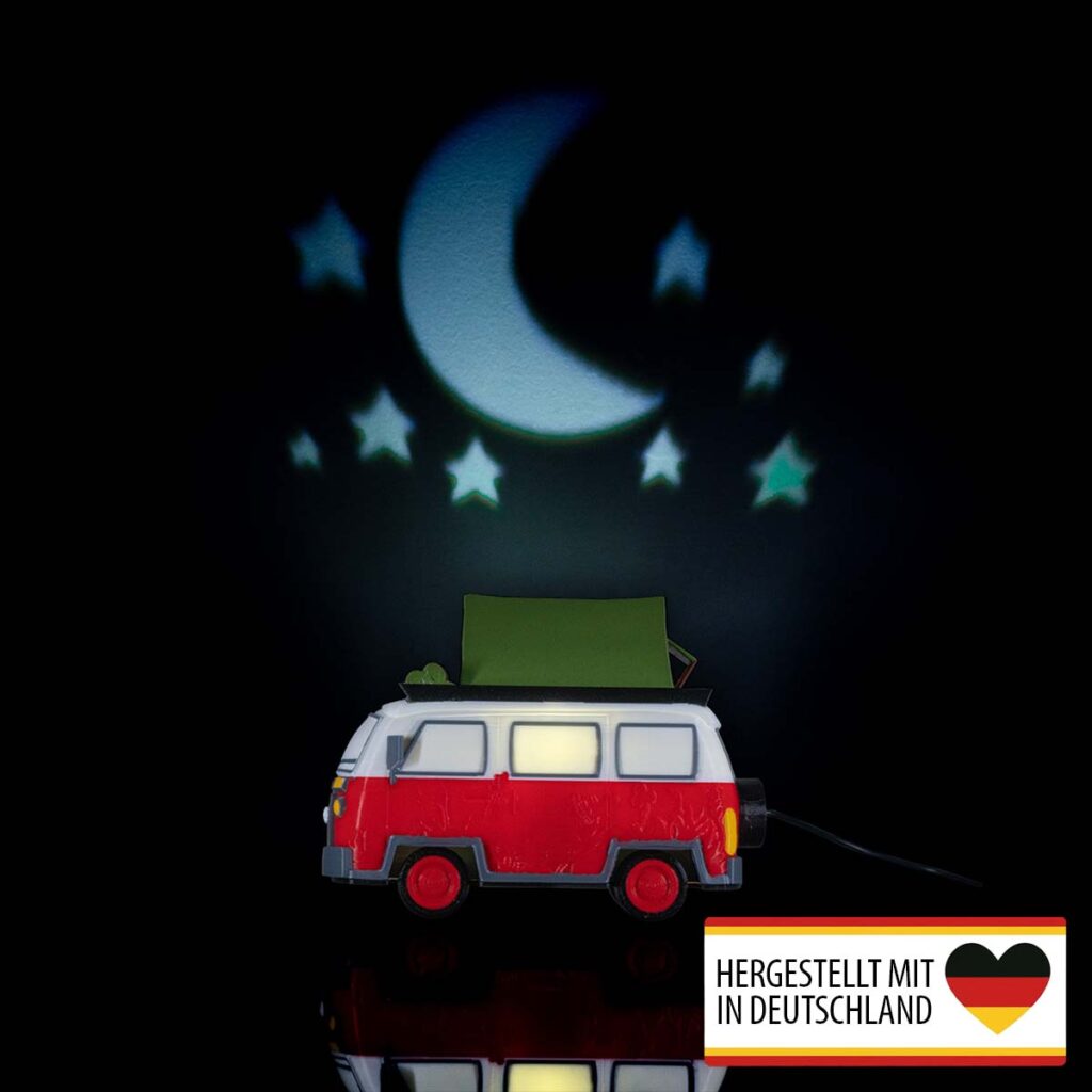 Tischlampe „Bulli“ Wandlicht – 3D-Druck Made in Germany