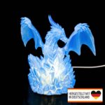 Tischlampe „Eisdrache“ – 3D-Druck Made in Germany