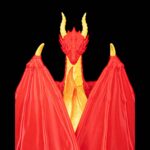 Tischlampe „Feuerdrache“ – 3D-Druck Made in Germany