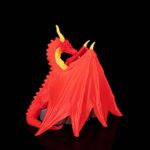 Tischlampe „Feuerdrache“ – 3D-Druck Made in Germany