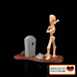 Tischlampe RGB Lampe „Geister Skelett“ – 3D-Druck Made in Germany