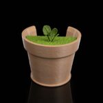 Tischlampe „Monstera“ Wandlicht – 3D-Druck Made in Germany