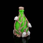 Tischleuchte „Gifttrank mit Totenköpfen“ – 3D-Druck Made in Germany