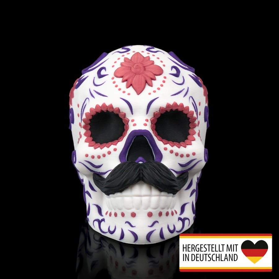 Totenkopf Calavera Carlos - Mystischer Deko-Blickfang