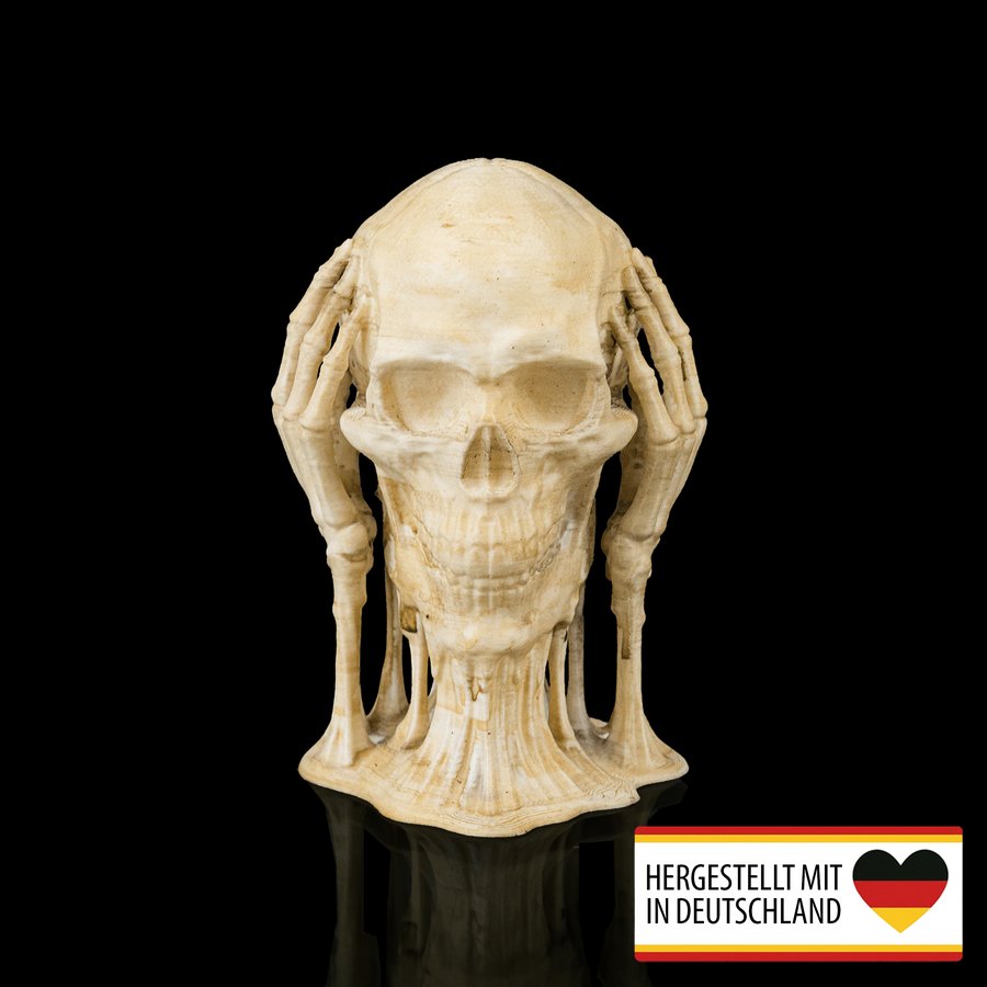 Totenkopf Trio - Mystisches Deko-Highlight