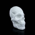 Wandlampe und Steckdosenlampe „Totenkopf“ – 3D-Druck Made in Germany