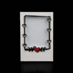 Valentinstag Bilderrahmen Geschenk – Liebe – 3D Druck Made in Germany