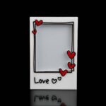 Valentinstag Bilderrahmen Geschenk – Liebe – 3D Druck Made in Germany