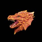 Wandlampe „Drachenkopf“ – 3D-Druck Made in Germany