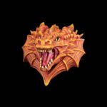 Wandlampe „Drachenkopf“ – 3D-Druck Made in Germany