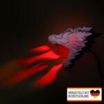 Wandlampe „Feuerdrache“ – 3D-Druck Made in Germany