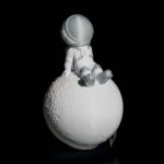 Wandlampe Kinderzimmer „Astronaut“ – 3D Druck made in Germany