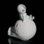 Wandlampe Kinderzimmer „Astronaut“ – 3D Druck made in Germany