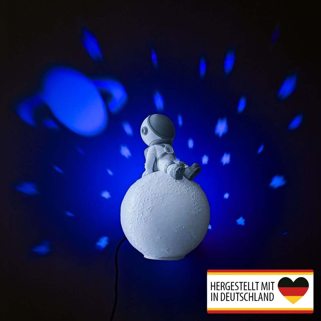 Wandlampe Kinderzimmer „Astronaut“ – 3D Druck made in Germany