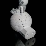 Wandlampe Kinderzimmer „Astronaut“ – 3D Druck made in Germany