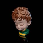 Wandlampe Kinderzimmer „Prinz“ – 3D Druck made in Germany