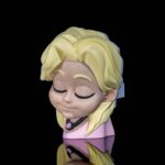 Wandlampe Kinderzimmer „Prinzessin“ – 3D Druck made in Germany