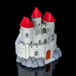 Wandlampe Kinderzimmer „Schloss“ – 3D Druck made in Germany