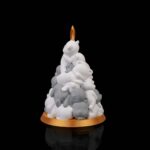 Tischlampe „Bären-Christbaum“ – 3D-Druck Made in Germany | Teelichthalter