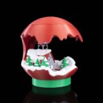 Weihnachten LED Teelicht „Winterdorf“ – 3D-Druck Made in Germany | Tischlampe